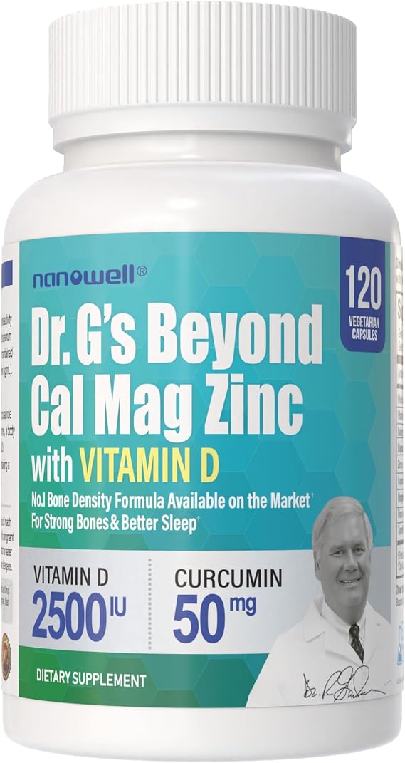 NANOWELL Dr. Gs Beyond Cal Mag Zinc with Vitamin D