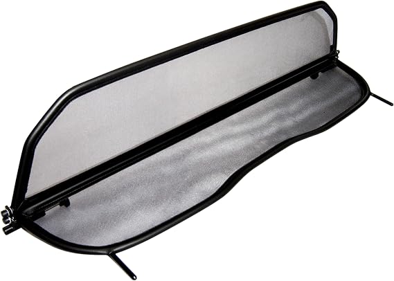 Generic Cabrio Wind Deflector Compatible with Peugeot 207 CC WD Cabriolet Quick Release Assembly Black Modern Year 2007-2015