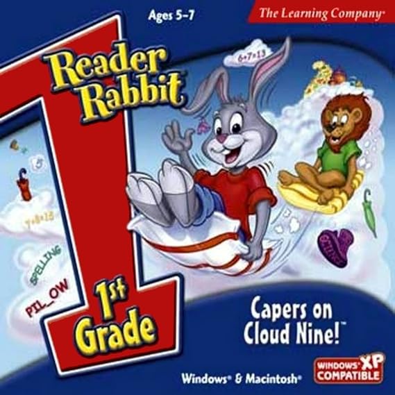 Reader Rabbit 1st Grade Capers On Cloud Nine