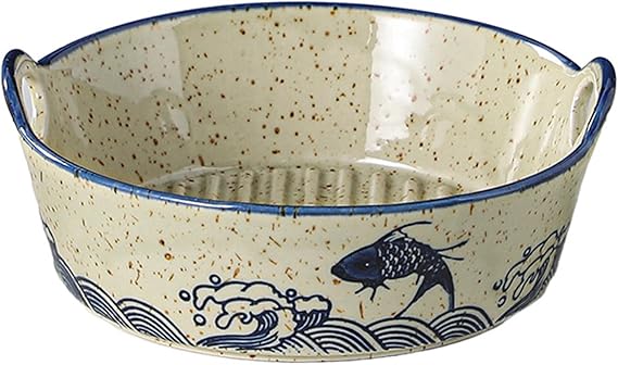 Small Casserole Dish, Ceramic Baking Dish with Ceramic Handles, Small Oven for Lasagna, Tiramisu, Baking Mould 