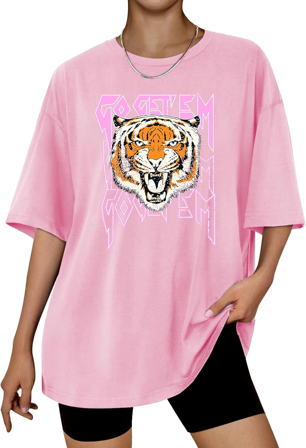 Aoang Graphic Tshirts Oversized Womens Summer Crewneck Short Sleeve Tee Shirt Blouse Tops