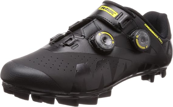 Mavic Crossmax Pro Cycling Shoe - Men's Black/Yellow Mavic/Black, US 8.0/UK 7.5