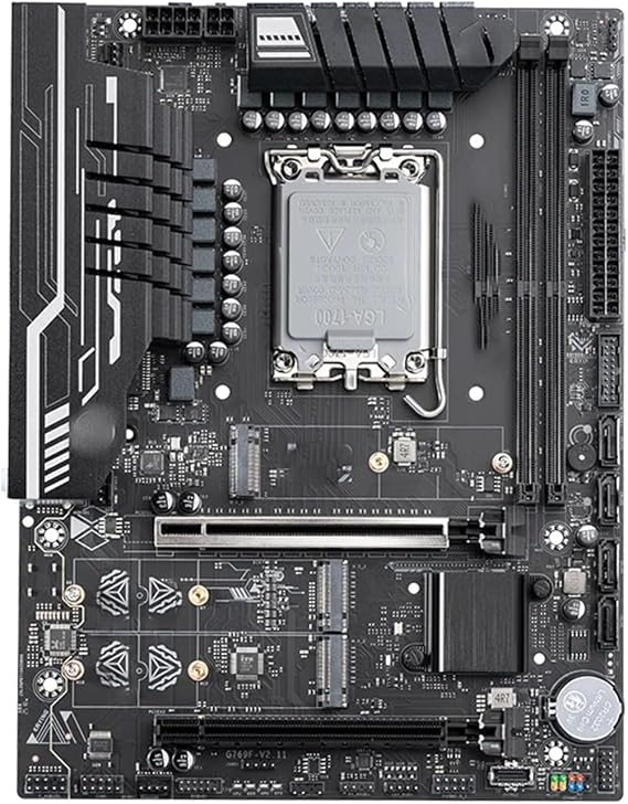 Game Motherboard Fit for ERYING Z690M-P Motherboard LGA1700 Z690 DDR4 PCIe 4.0 SATA3.0 M.2 ARGB Type-C Support 14700 14400 13700 12900 12600K/12700K CPU