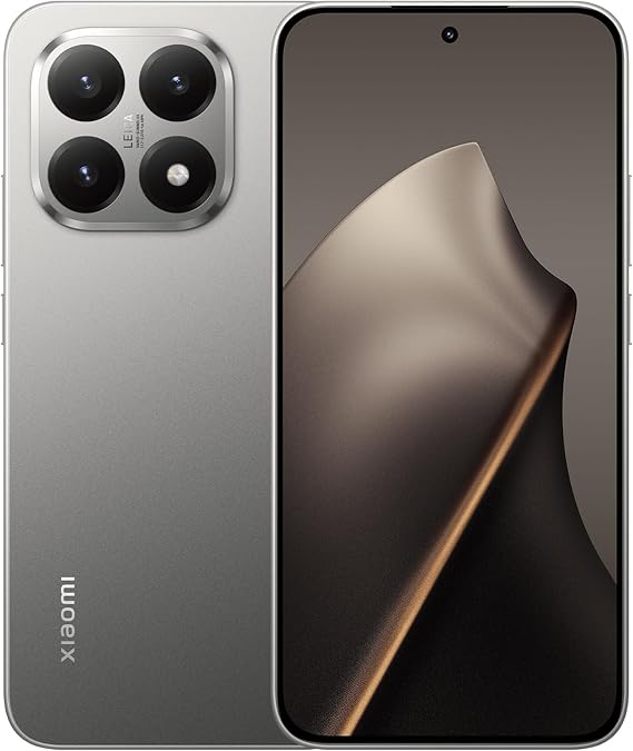 XIAOMI 15T Ai 5G (Compatible with Tmobile Mint Tello & Global) (512GB + 12GB) NFC Global ROM Unlocked 50MP Triple Pro Cam eSIM 6.83" 144Mhz Model 25069PTEBG Liberado (Gray)