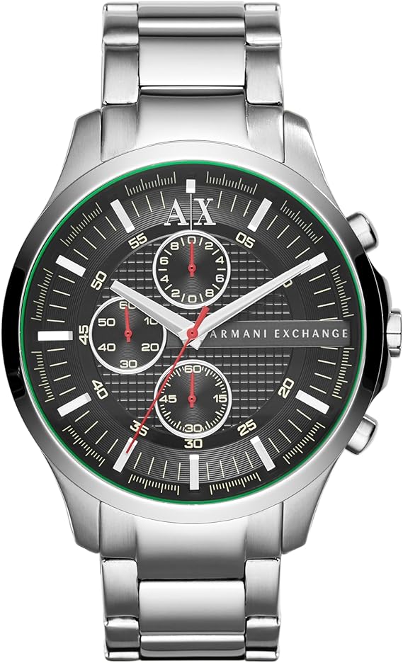 A|X Armani Exchange Chronograph Men's Watch, Stainless Steel Watches for Men