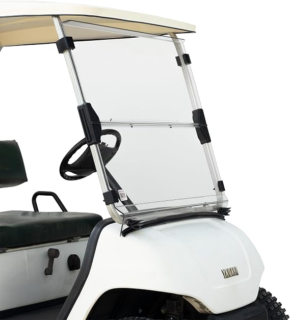 MODZ Golf Cart Windshield for Yamaha G14-G19 Golf Carts - Clear