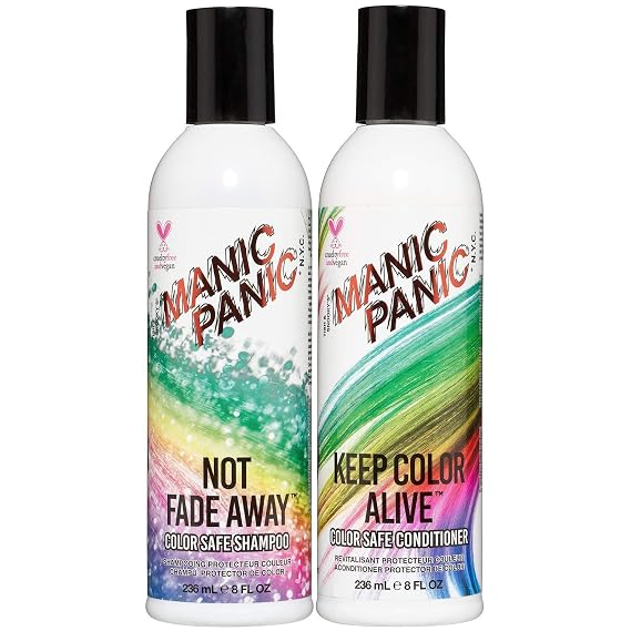 Manic Panic Shampoo & Conditioner Set, 8 oz Bottles