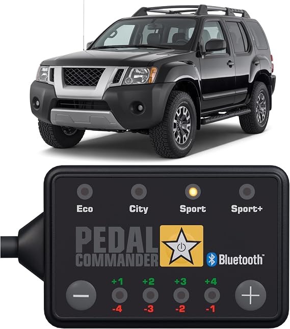 PEDAL COMMANDER for Nissan Xterra 2005-2015 Throttle Response Controller - 36 Driving Settings, Anti-Theft, App Control, Throttle Controller Performance Parts, Xterra Accessories