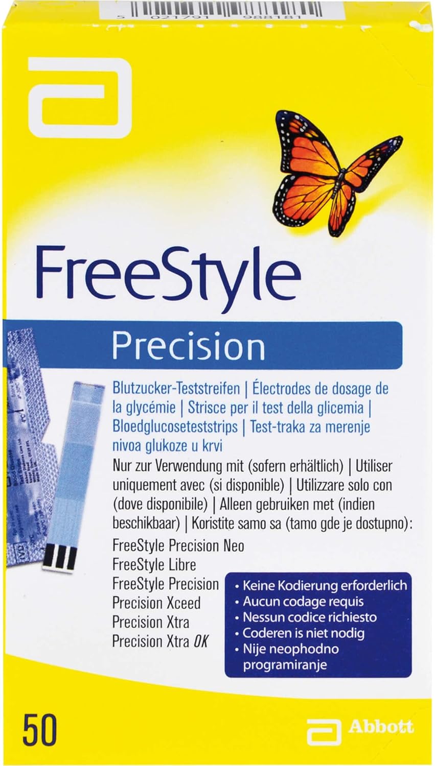 Freestyle Precision Test Strips 50 pcs