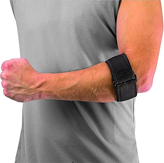 Mueller Tennis Elbow Support, One Size Fits Most (Pack of 1)