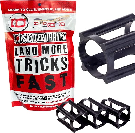Skater Trainers - Learn Tricks Faster with These Skateboard Accessories. Ollies, Kickflips, and More