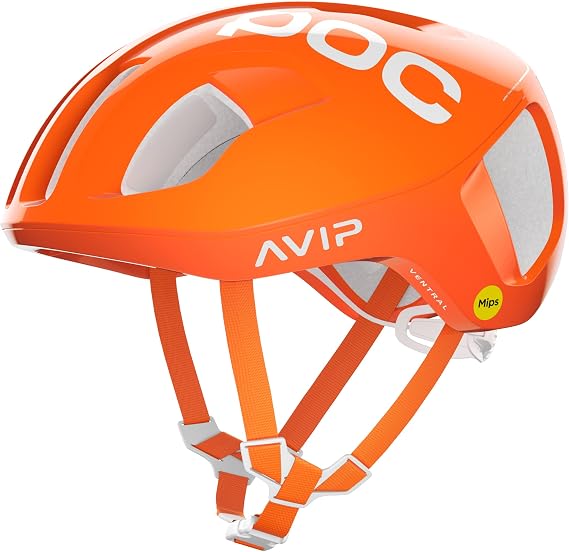 POC Ventral MIPS Bicycle Helmet - Aerodynamic Performance Safety and Air Permeability Work Together for Optimal Protection with the Road Bike