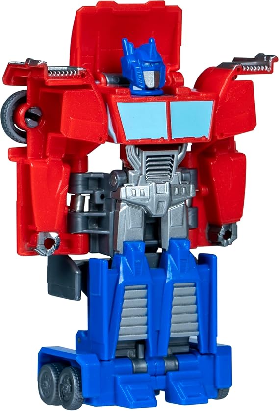 Transformers EarthSpark Optimus Prime 1 Adımda Dönüştürülebilir Aksiyon Figürü Smash Changers