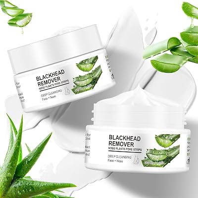Blackhead Remover 120 Pcs Blackhead Nose Plants Pore Strips for Mask, Deep Cleansing Peel off Masks, Black Head Remover Mask, Black Head Remover Strip for Nose 2Packs