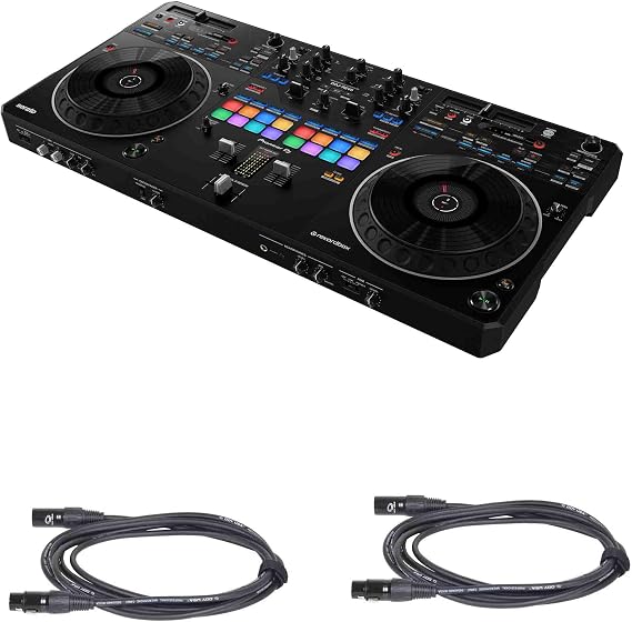 DDJ-REV7, 2-Channel DJ Controller Package with Magma CTRL Case and Decksaver Cover