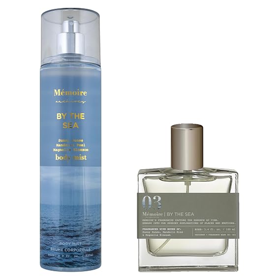 Memoire Archives By The Sea Eau de Parfum, 3.4 fl. oz. + Body Mist, 8 fl. oz. Bundle Pack
