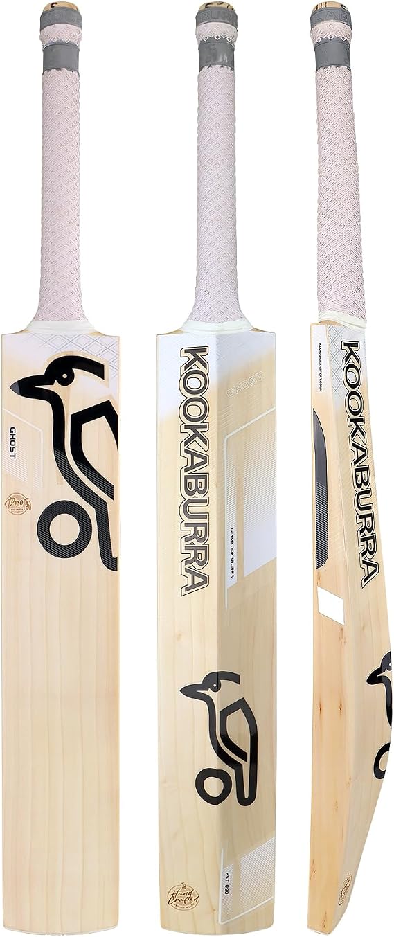 Kookaburra Ghost Pro Cricket Bat, Short Handle, White