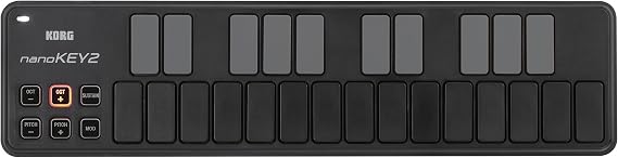 Korg - nanoKEY2 - USB MIDI Keyboard - 25 Key - Black