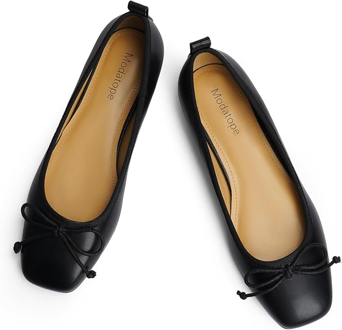 Modatope Womens Flats Ballet Ballerina Flats for Women