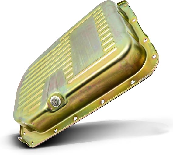 Fits Chevy/GM 4L80 / 4L80E / 4L85E Transmission Pan Zinc-Plated Finish