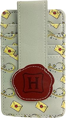 Harry Potter Card Holder Wallet Slim Compact Gray