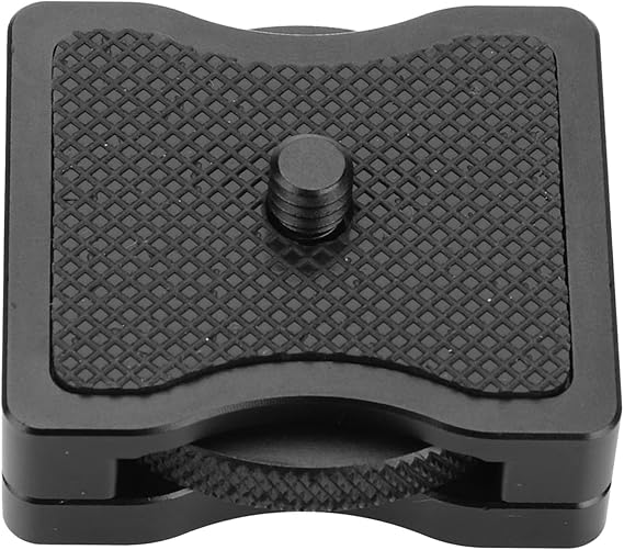 Camera Riser Plate 1/4" Screw Camera Riser Plate Camera Height Quick Riser Adapter Camera Stabilizer Height Riser Camera Height Riser Quick Release Plate Stabilizers