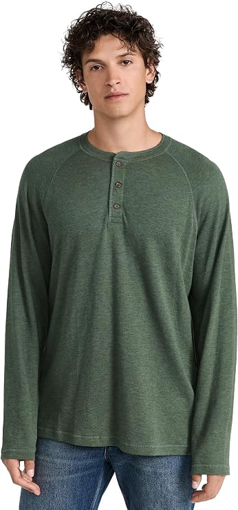 Faherty Men's Cloud Long Sleeve Henley