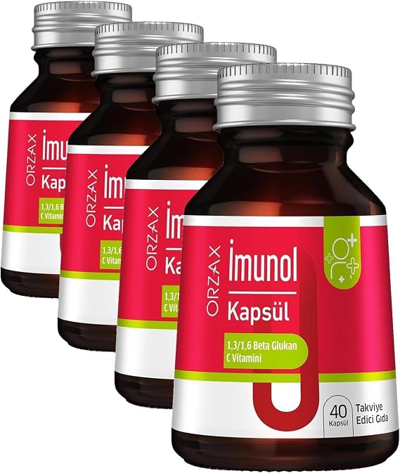 Orzax Imunol 40 Hard Kapsül (4 paketi)