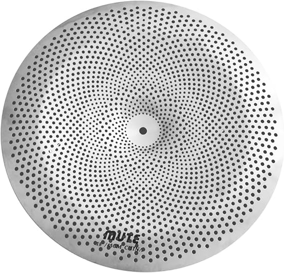 Silver 16" Low Volume Mute China Cymbal for Drum Set