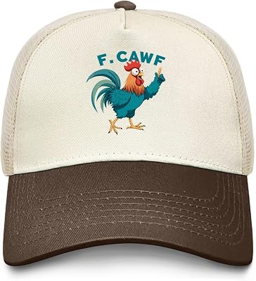 F CAWF Hat Funny Trucker Hats Women Dad Hat Funny Gifts