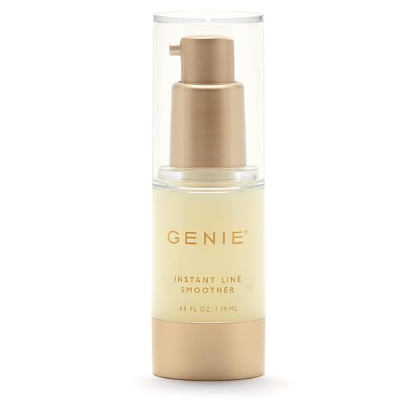 GENIE Instant Line Smoother (19 ml/.63 fl oz)-Anti-Aging Serum to Reduce the Appearance of Fine LInes, Bags and Wrinkles, Instant Wrinkle remover for Face