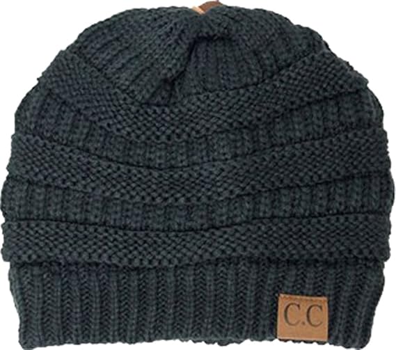 PacificPlex Slouchy Cable Knit Beanie Skully Hat for Women