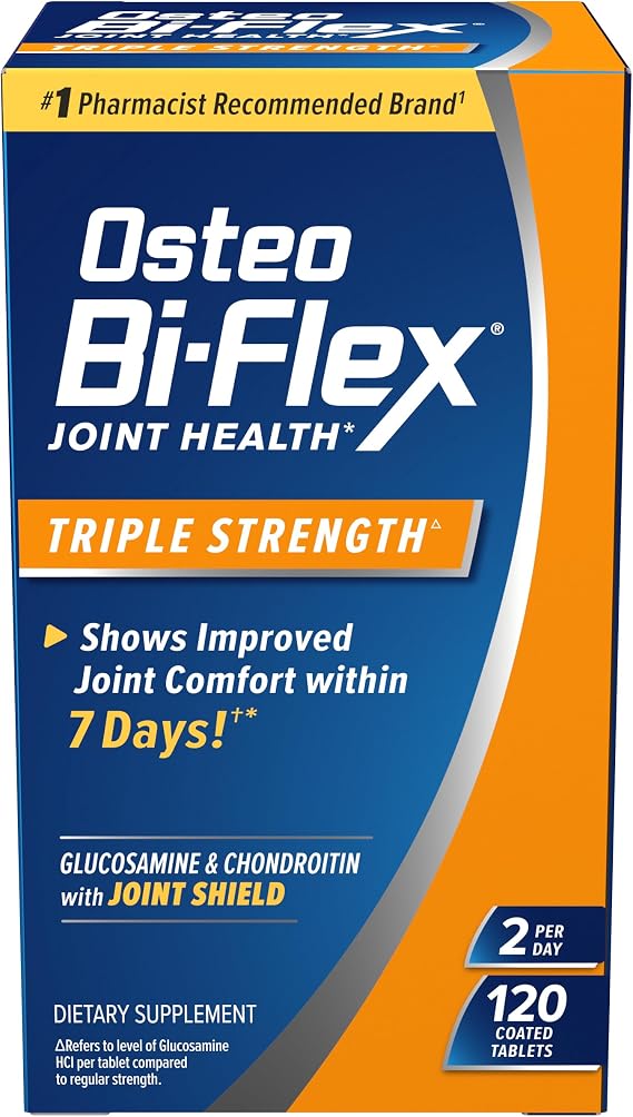 Osteo Bi-Flex Triple Strength, 120 Coated Tablets by Osteo Bi-Flex