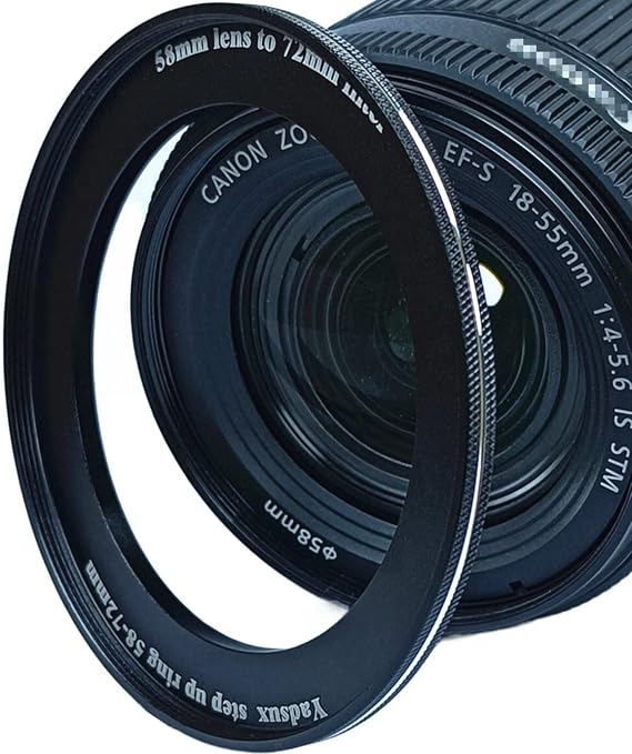 46mm to 77mm Step Up Ring Filter Adapter,72 Size Models