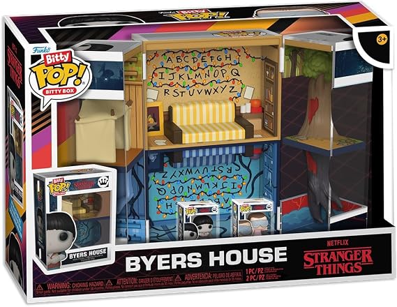 Funko Bitty Boxes: Netflix Stranger Things - Byers House with Will & Eleven