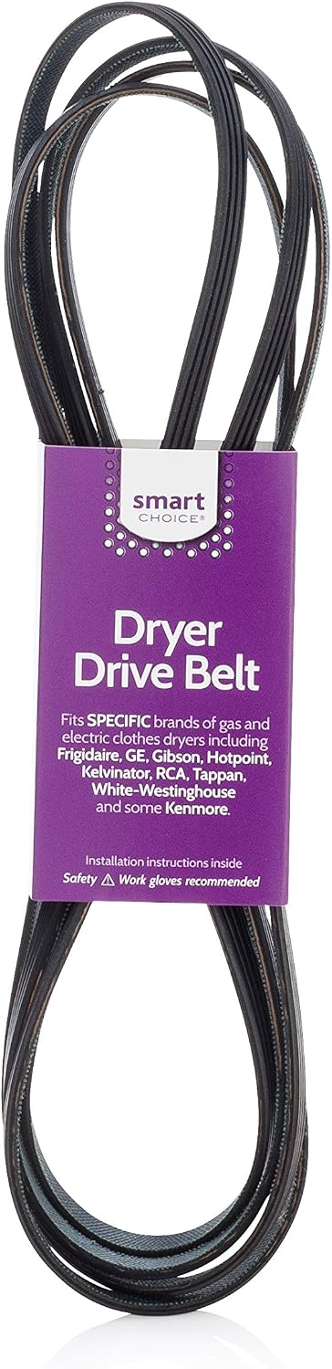 Smart Choice Dryer Belt, Black, 87.75 Inches
