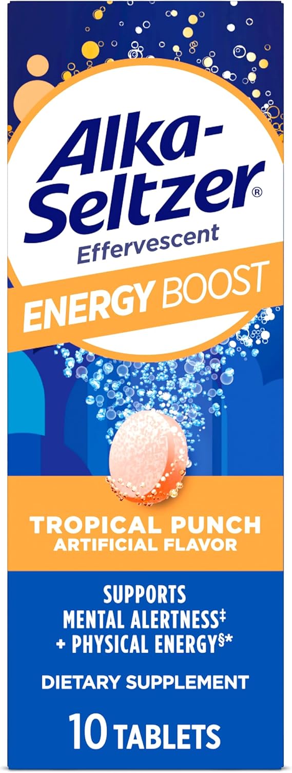 Alka-Seltzer Energy Boost, 10ct