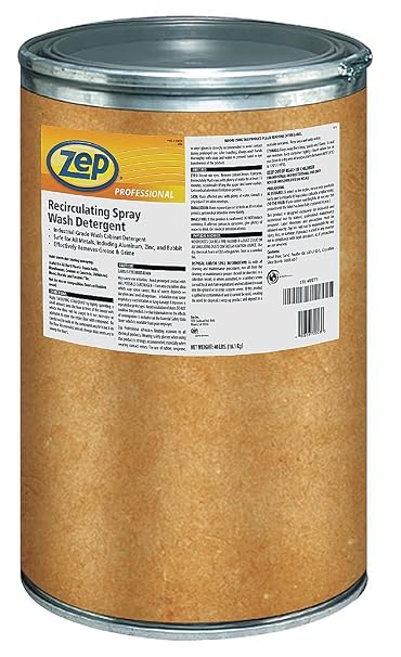 Zep Part Wash Cleaning Detergent Powder - 40 lb (1 Pail)
