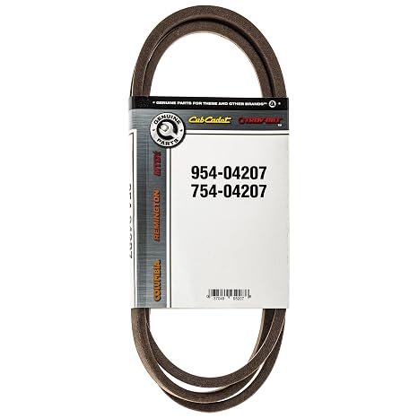 CUB CADET 954-04207 Hydro Transmission Drive V-Belt 754-04207