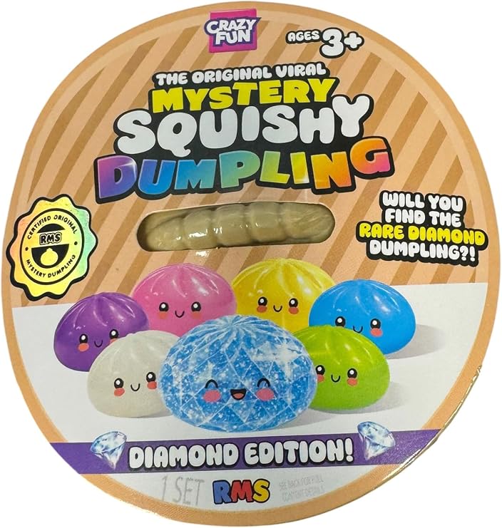 RMS Crazy Fun Mystery Squishy Dumpling Diamond Edition