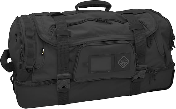 HAZARD 4 Shoreleave - Rolling Duffle Bag With Wheels and Handle - Large Heavy Duty Travel Luggage, Wheeled Camping Duffel Bags for Men and Women, Tactical Weekender Baggage 103.4L