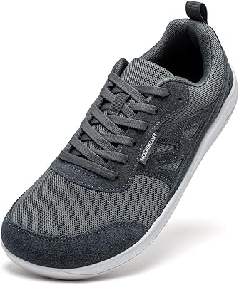 HOBIBEAR Unisex Wide Barefoot Shoes for Men Women Minimalist Athletic Trail Running Outdoor Walking Shoe