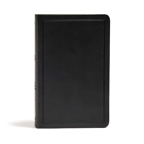 KJV Deluxe Gift Bible, Black LeatherTouch, Red Letter, Pure Cambridge Text, Presentation Page, Easy-to-Read Bible MCM Type