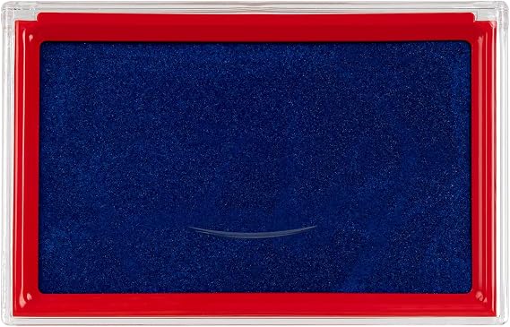 Stamp Pad, 5.3x3.3'' Ink Pad, Blue