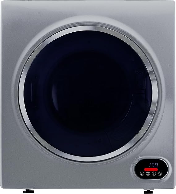 Equator Compact Vented Sensor Dryer 3.5cf/13lbs 110V Bottom control DIGITAL (Silver)