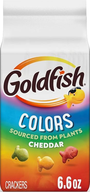 Pepperidge Farm Goldfish, Colors, 6.6-Ounce Package by Pepperidge Farm
