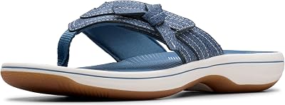 Clarks Womens Breeze Dalia Cloudsteppers Flip Flop