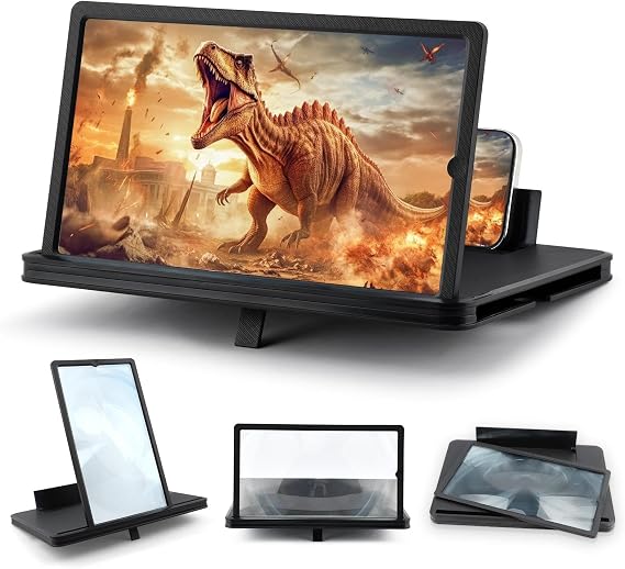 Foldable 12"Upgraded Phone Screen Magnifier for All Smartphones
