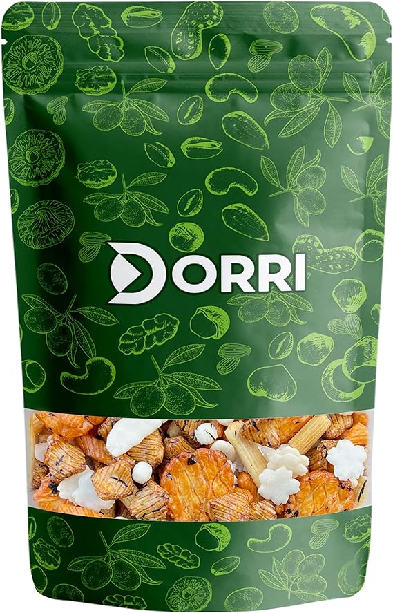 Dorri – Japanese Rice Crackers 1kg | Crackers, Corns & Beans in Various Flavours, Snack Mix, Nuts, Japanese Crackers, Toasted Corn