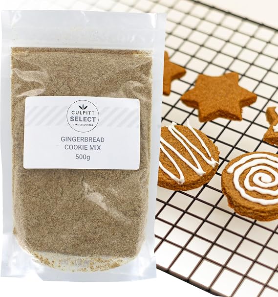 Culpitt Gingerbread Cookie Mix | 500g | Easy, Reliable, Delicious, Ginger Biscuit Mix To Bake At Home | Made in UK